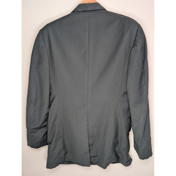 Mens Vintage US Army Class A Green Uniform Suit Coat 37 R Trousers 29x34 - Picture 7 of 14